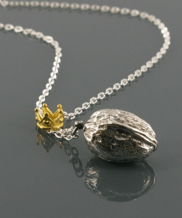 Corpus Christi walnut necklace