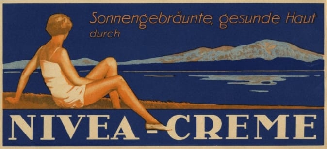 NIVEA-creme-poster-Germany-1927-Beiersdorf