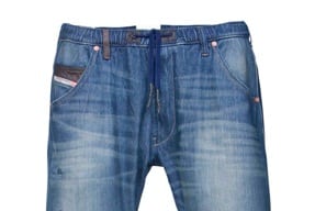 Two-in-one: Jogg-jeans van Diesel