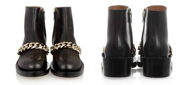 Givenchy’s chain boots