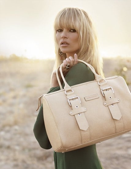 Kate Moss’ Gloucester Duffle Bag voor Longchamp