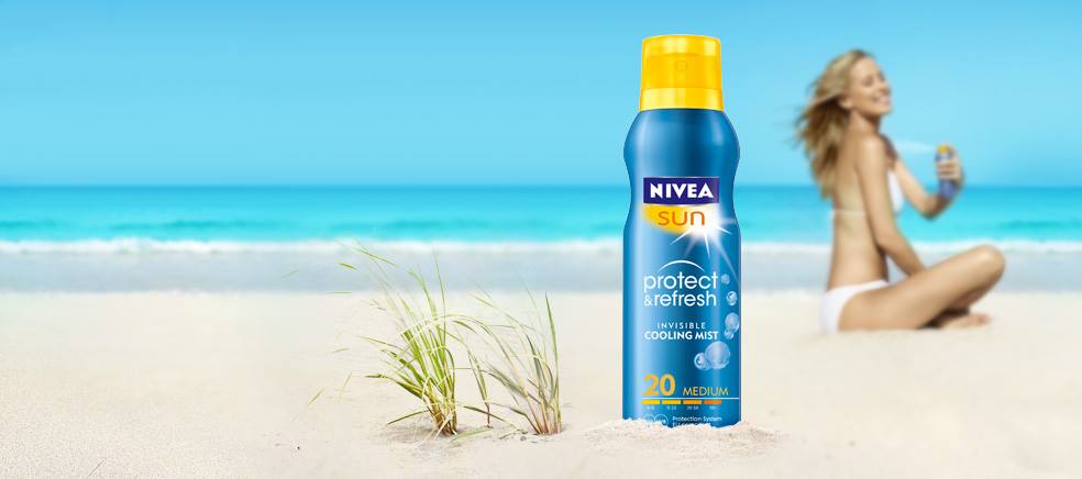 Nivea Protect & Refresh zonbescherming