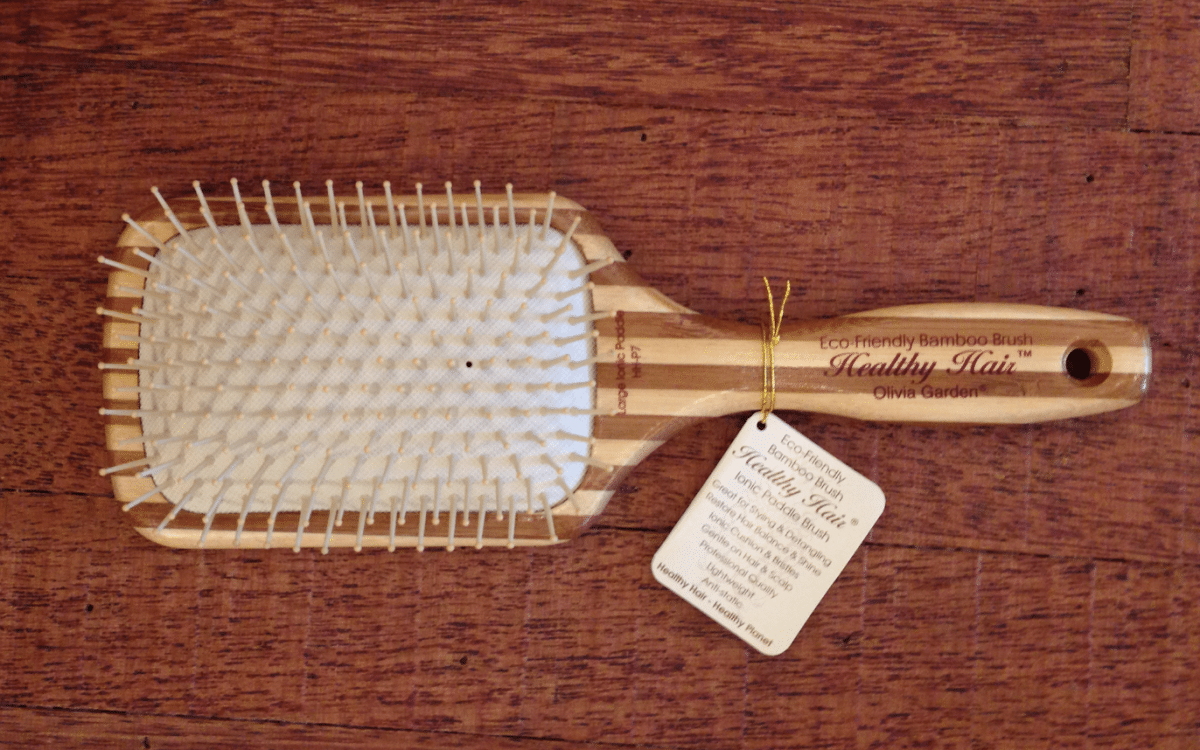 Eco bamboo brush van Olivia Garden