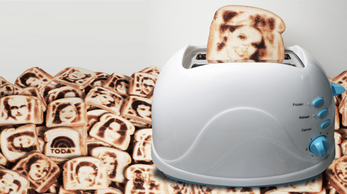 New fashion: Selfie Toaster