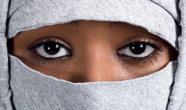 Burka in de westerse wereld