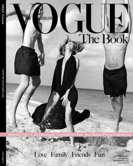 Vogue the Book op de salontafel