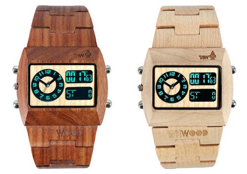 WeWood wear a wooden watch